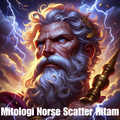 Mitologi Norse Scatter Hitam